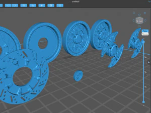 Arkham Knight Batmobile Wheel printable 3D Print Model
