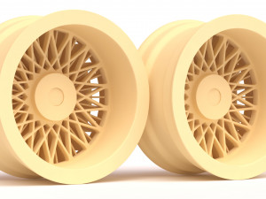 Turbofan Rim Printable five parts 3D Print Model