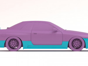Skyline R32 T2 Aero Kit printable 3D Принт Модель