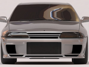 Skyline R32 T2 Aero Kit printable 3D Принт Модель
