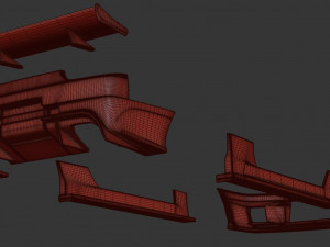 Skyline R32 T2 Aero Kit printable 3D Принт Модель