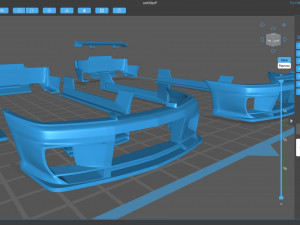 Skyline R32 T2 Aero Kit printable 3D Принт Модель