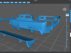 Skyline R32 T2 Aero Kit printable 3D Принт Модель