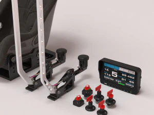Drift Car Interior kit 2 printable 3D Print Model