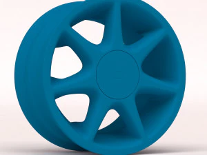 RS7 Softline printable rim 3D Print Model