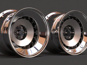 Hydron Superdisc Plus Wheels printable 3D Print Model