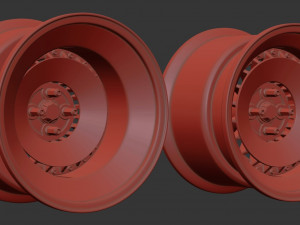 Hydron Superdisc Plus Wheels printable 3D Принт Модель
