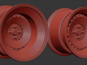 Hydron Superdisc Plus Wheels printable 3D Print Model