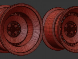 Hydron Superdisc Plus Wheels printable 3D Принт Модель