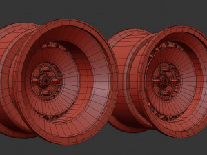 Hydron Superdisc Plus Wheels printable 3D Принт Модель