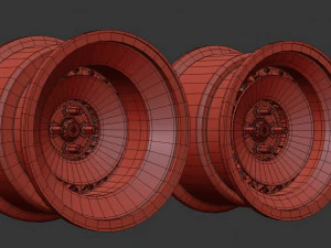 Hydron Superdisc Plus Wheels printable 3D Print Model