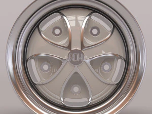 Cerchio VW RDW Randar stampabile Modello di stampa 3D