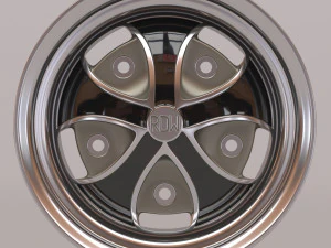 VW RDW Randar rim printable 3D Print Model