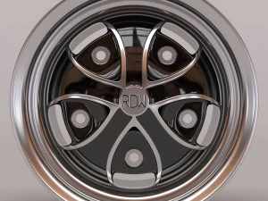 VW RDW Randar rim printable 3D Print Model