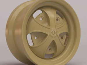 VW RDW Randar rim printable 3D Print Model