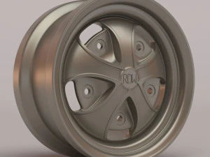 VW RDW Randar rim printable 3D Print Model