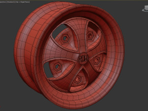 VW RDW Randar rim printable 3D Принт Модель