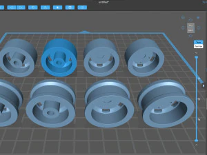 VW RDW Randar rim printable 3D Print Model