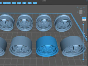 VW RDW Randar rim printable 3D Print Model