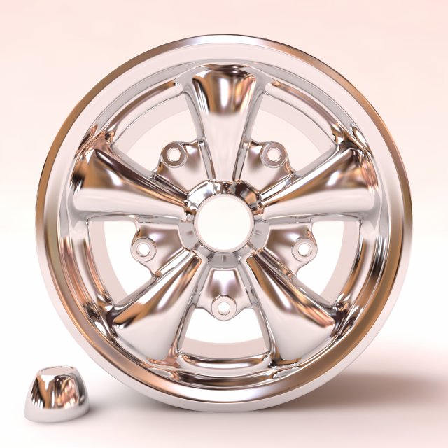 VW Empi 5 Spoke Wheels printable 3D प्रिंट मॉडल .c4d .max .obj .3ds .fbx .stl .blend 