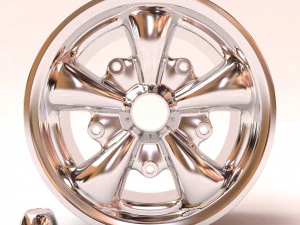 Ruote VW Empi a 5 razze stampabili Modello di stampa 3D