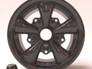VW Empi 5 Spoke Wheels printable 3D Print Model