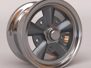 Enkei 5-Spoke Mag printable rim 3D printmodel