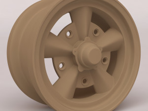 Enkei 5-Spoke Mag printable rim 3D printmodel