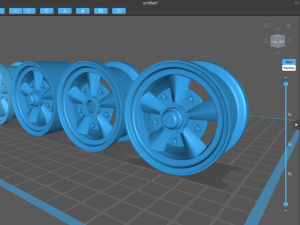Enkei 5-Spoke Mag printable rim 3D printmodel