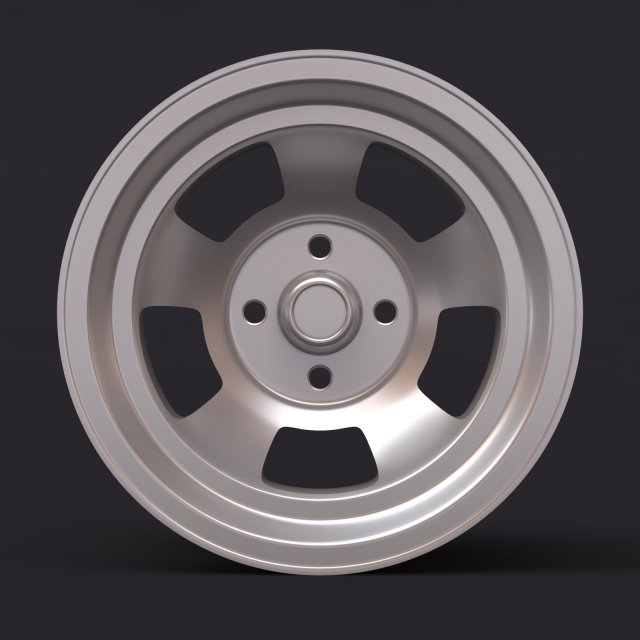 Wolfrace Slot Mag front-rear rims printable 3D Принт Модель .c4d .max .obj .3ds .fbx .stl .blend