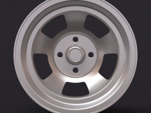 Wolfrace Slot Mag front-rear rims printable 3D-Druckmodell