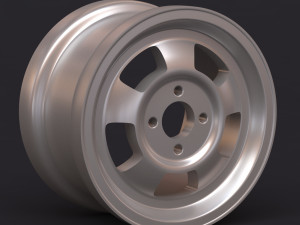 Wolfrace Slot Mag front-rear rims printable 3D Принт Модель