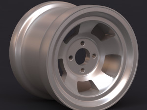 Wolfrace Slot Mag front-rear rims printable 3D Принт Модель