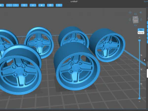 JBW RS4 rim printable 3D Print Model