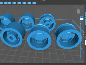 JBW RS4 rim printable 3D Print Model