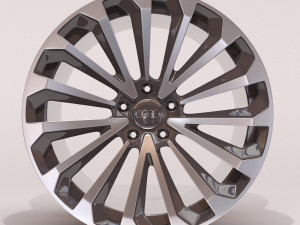 Audi E-Tron GT Rim printable 3D Print Model