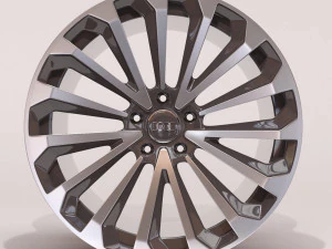 Audi E-Tron GT リム印刷可能 3Dプリントモデル