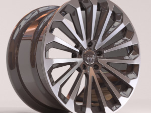 Audi E-Tron GT Rim printable 3D Print Model