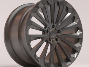 Audi E-Tron GT Rim printable 3D Print Model