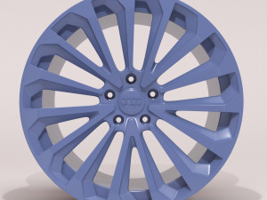 Audi E-Tron GT Rim printable 3D Print Model
