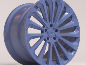 Audi E-Tron GT Rim printable 3D Print Model