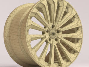 Audi E-Tron GT Rim printable 3D Print Model