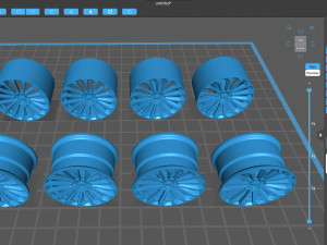 Audi E-Tron GT Rim printable 3D Print Model