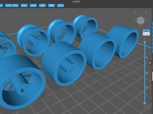 Audi E-Tron GT Rim printable 3D Print Model