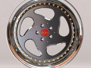 Llanta imprimible Carline CM6 Modelo de impresión 3D