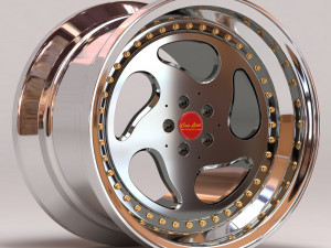 Carline CM6 printable rim Model Cetak 3D