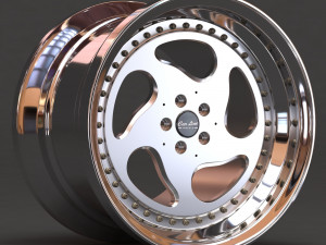 Carline CM6 printable rim Model Cetak 3D