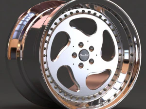 Carline CM6 printable rim 3D Print Model