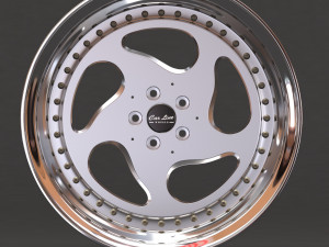 Carline CM6 printable rim Model Cetak 3D