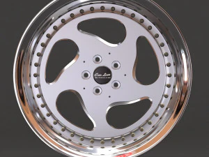 Carline CM6 printable rim 3D Print Model